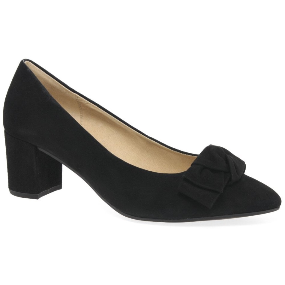 Escarpins Femme Kesh En Daim Noir Gabor | Exclusif